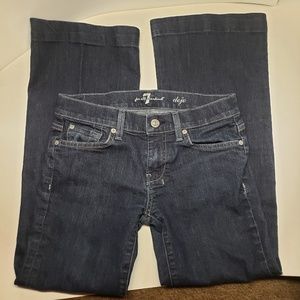 7 for all Mankind Dojo Rhinestone Jean's size 26